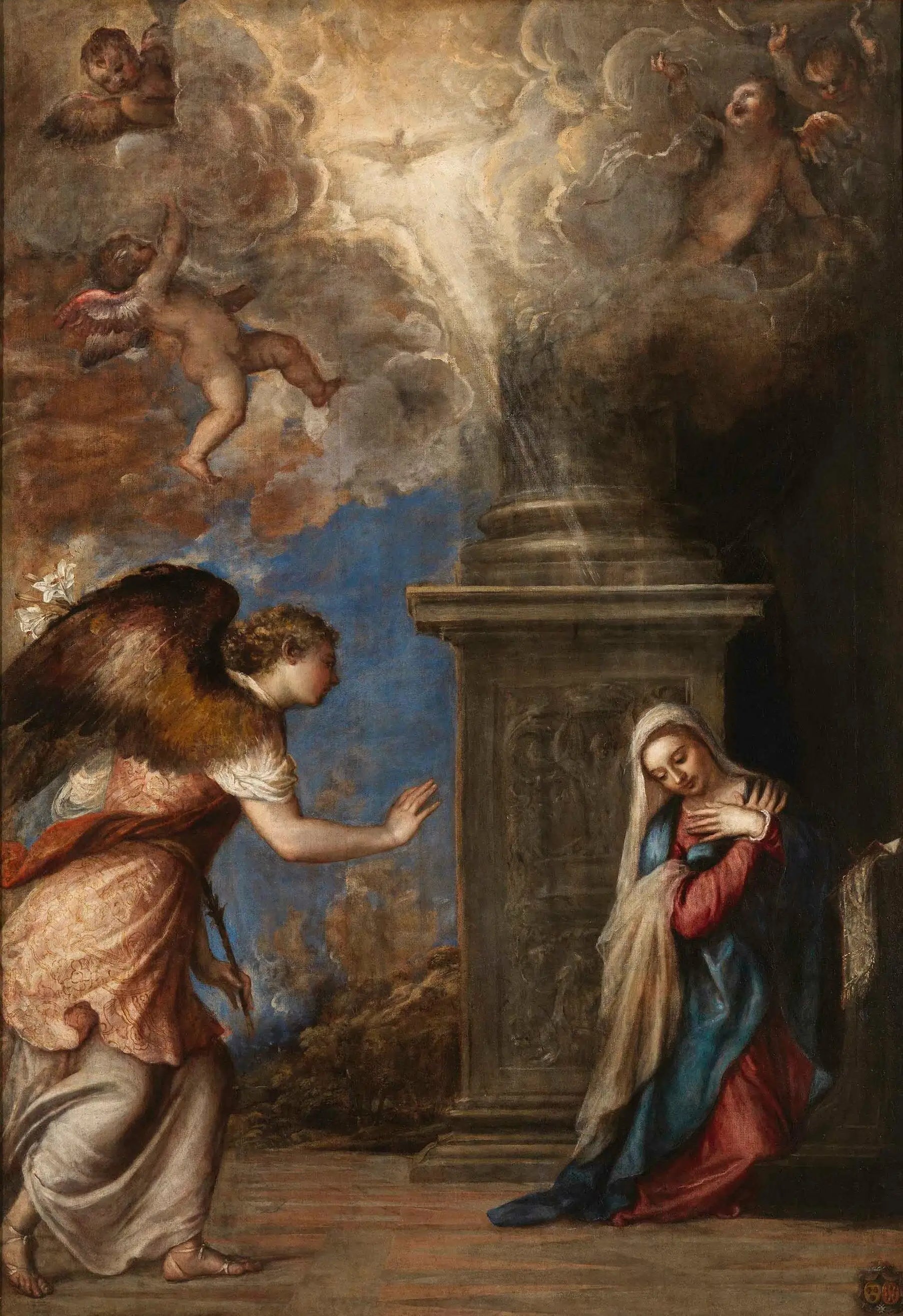 Annonciation - Titian - Alpha Reproduction
