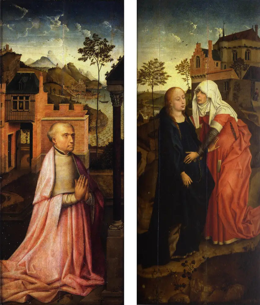 Annunciation - Rogier van der Weyden image 1 reproduction de peinture à l’huile