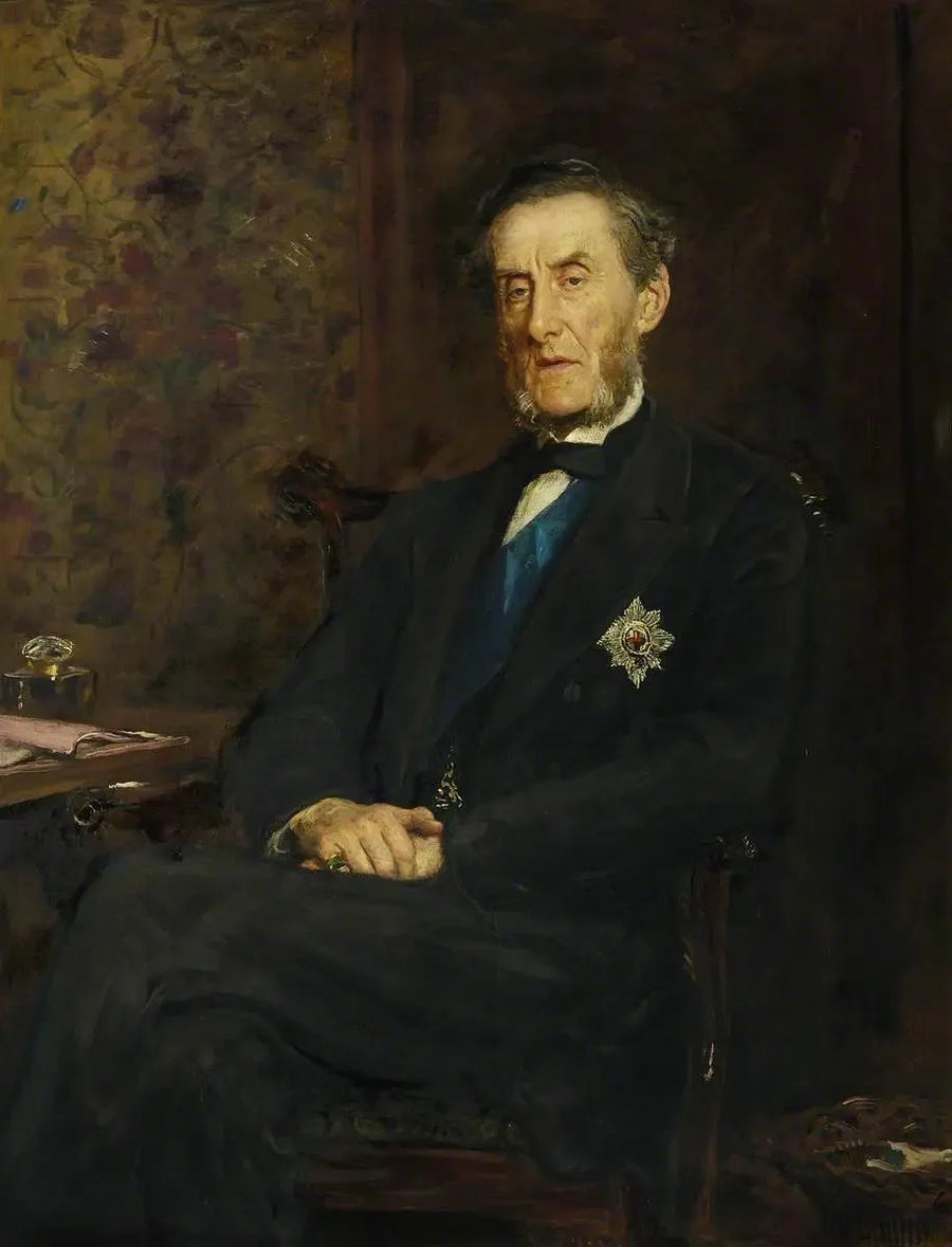 Anthony Ashley-Cooper (1801–1885), 7e conte di Shaftesbury, presidente della Società biblica - John Everett Millais