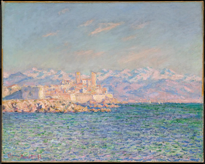 Antibes, effetto pomeridiano - Claude Monet