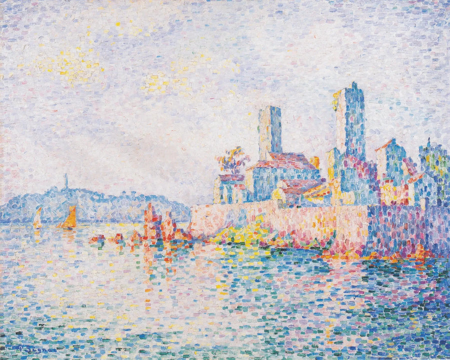 Antibes, Le torri - Paul Signac
