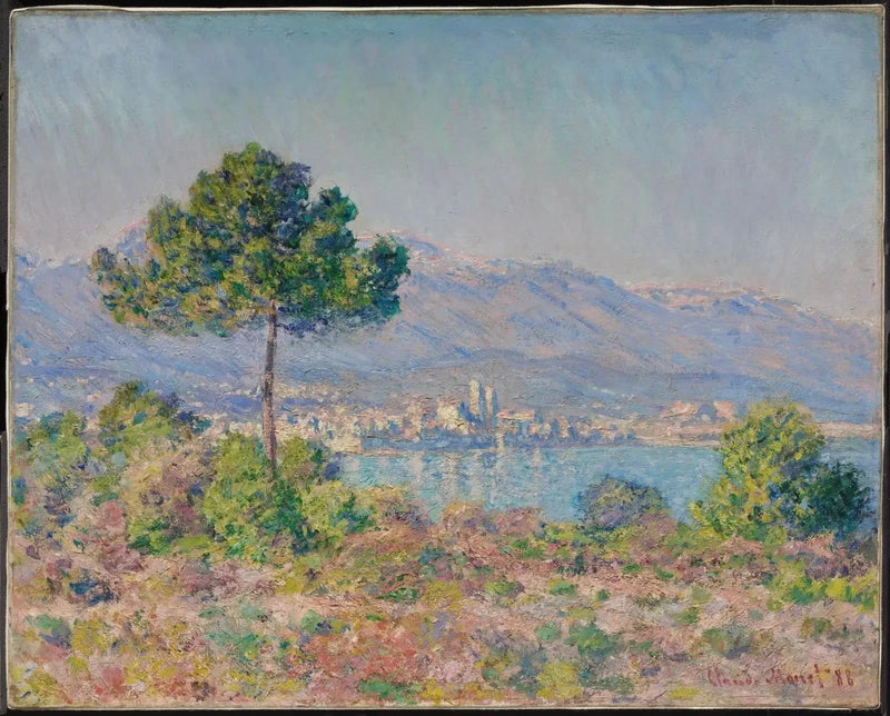 Antibes, vista sull'altopiano di Notre-Dame W1172 - Claude Monet