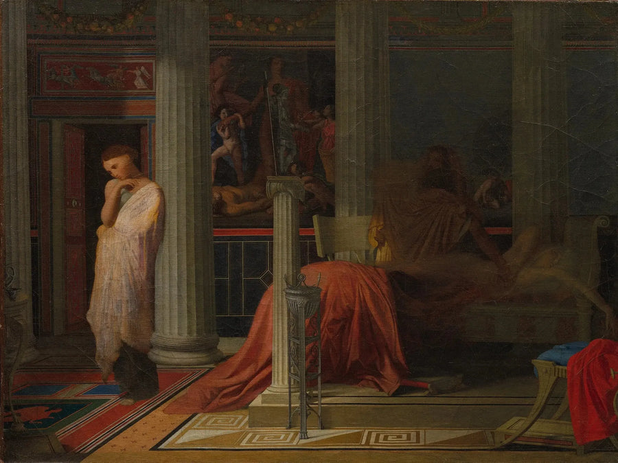 Antioco e Stratonice - Jean-Auguste-Dominique Ingres