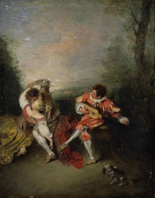 La Surprise - Antoine Watteau