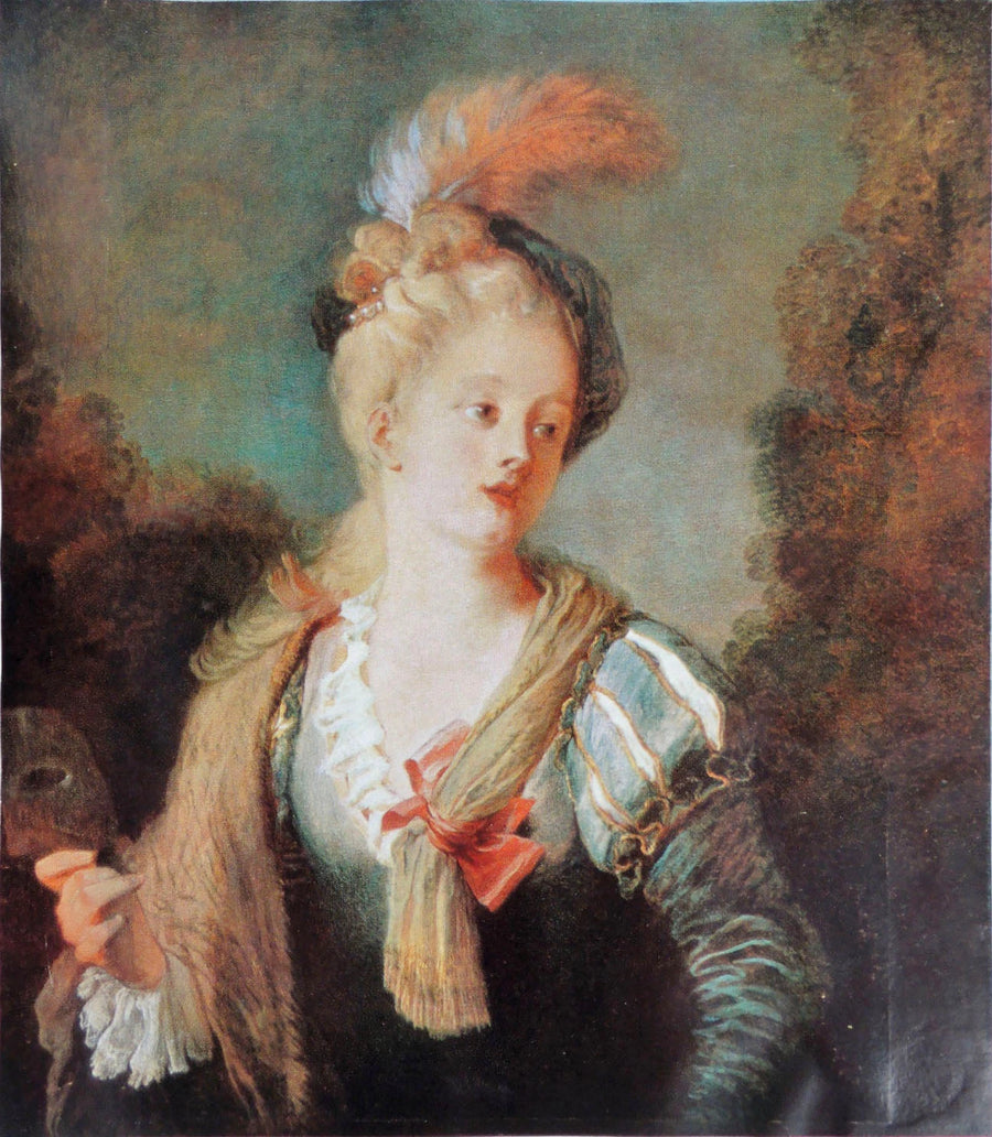 La Comédienne, peinture d’Antoine Watteau