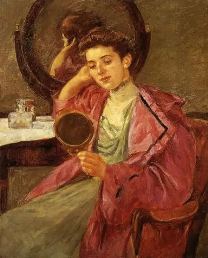 Antoinette alla sua toeletta - Mary Cassatt