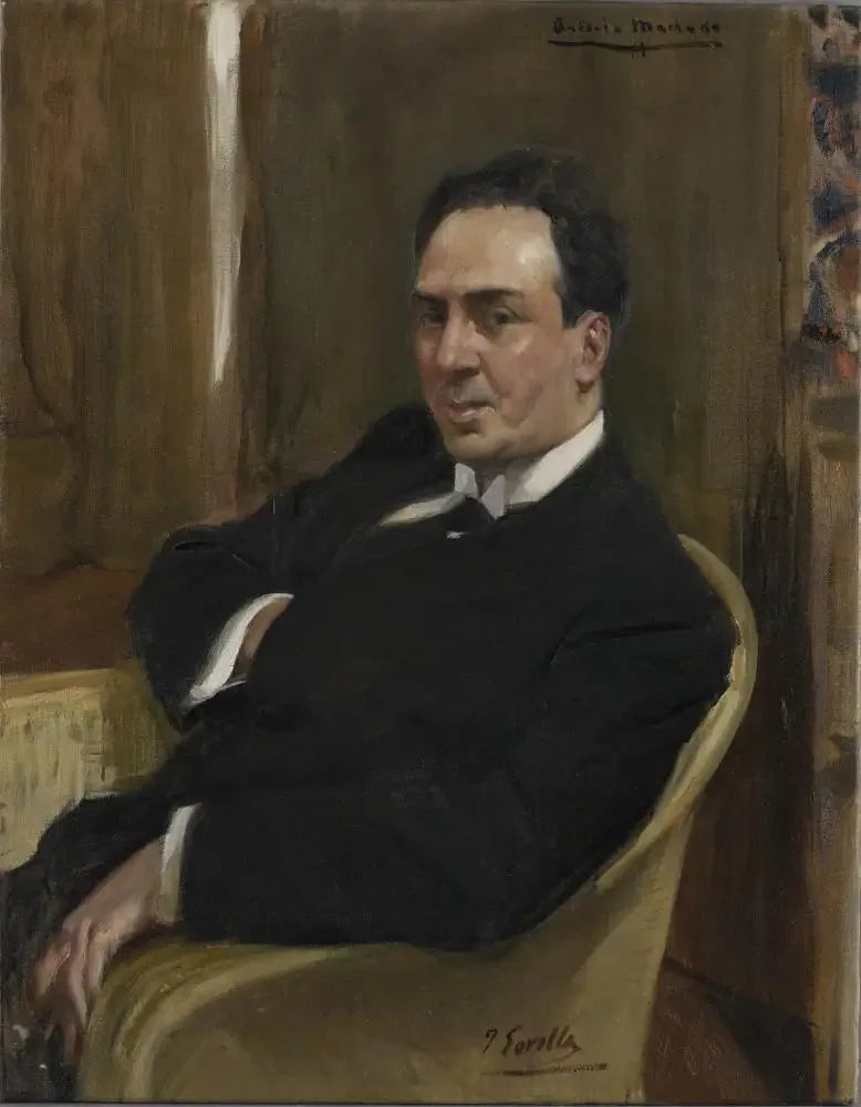 Antonio Machado y Ruiz - Joaquín Sorolla