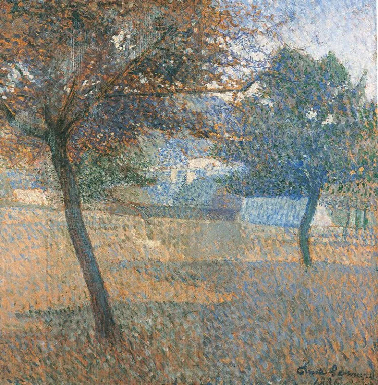 Agosto, frutteto a Pont Aven - Émile Bernard