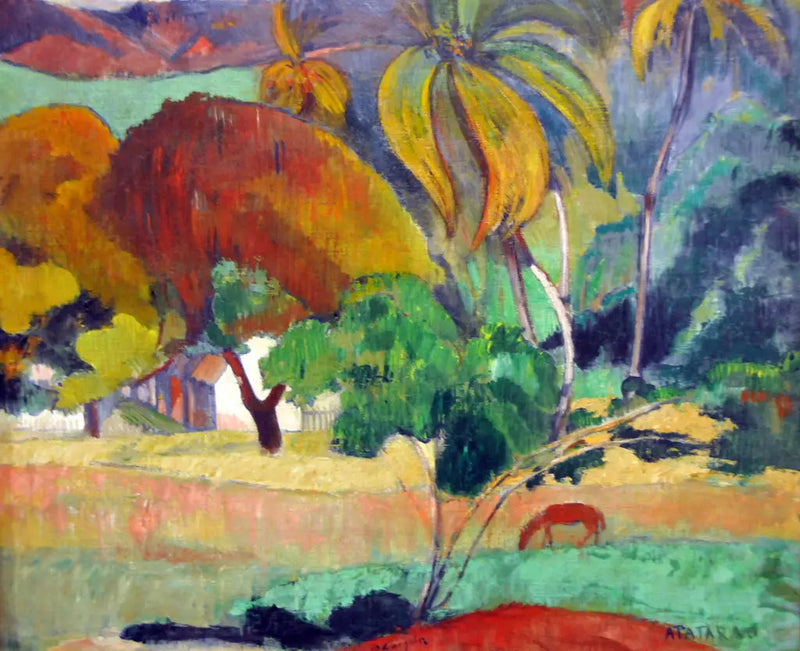 Apatarao (Quartiere di Papeete) - Paul Gauguin