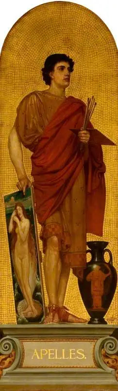 Apelle (progetto per una mosaica al Victoria and Albert Museum) - Edward Poynter