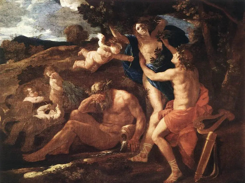Apollo e Dafne - Nicolas Poussin