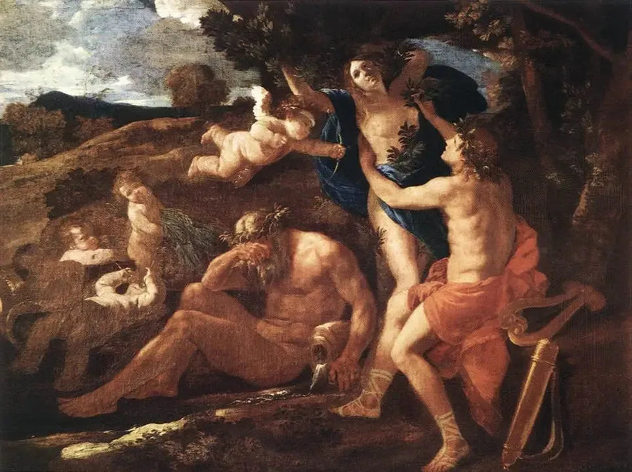 Apollo e Dafne - Nicolas Poussin