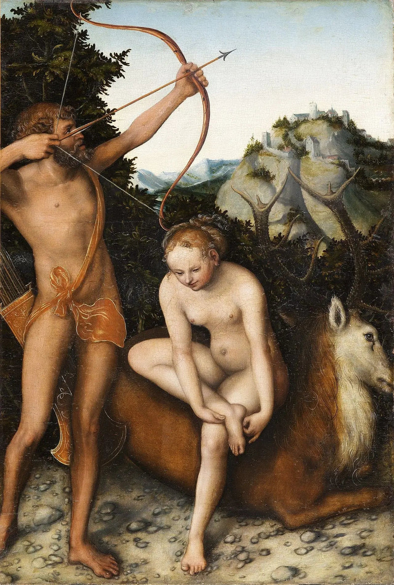 Apollo e Diana - Lucas Cranach il Vecchio