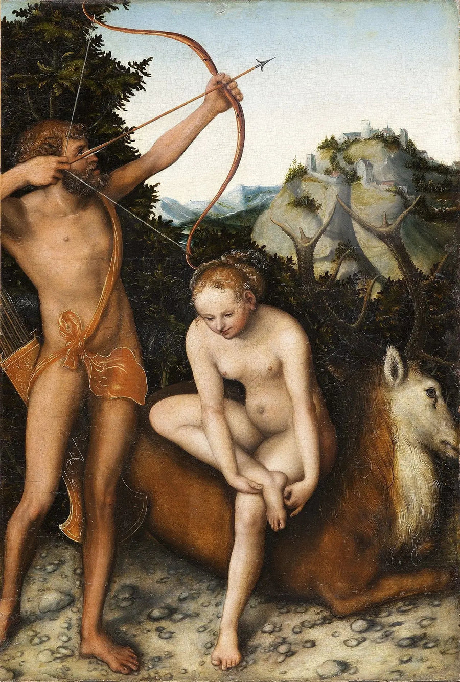 Apollo e Diana - Lucas Cranach il Vecchio