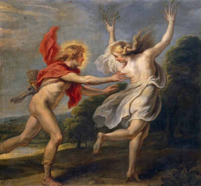 Apollo che insegue Dafne - Peter Paul Rubens