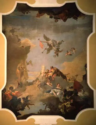 Apothéose di Angelo della Vecchia - Giovanni Battista Tiepolo