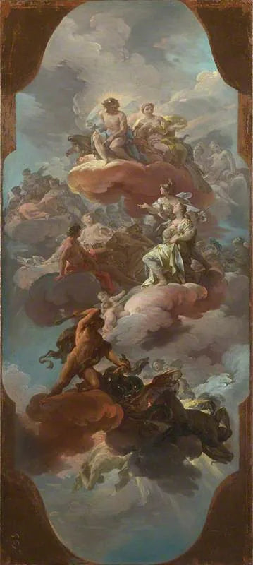Apothéose della monarchia spagnola (?) - Corrado Giaquinto