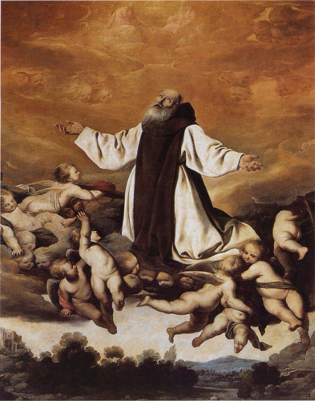 Apothéose di San Girolamo - Francisco de Zurbarán