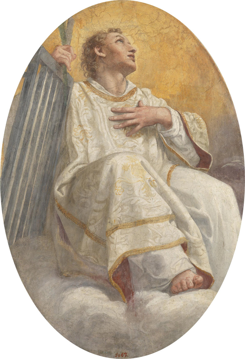 Apothéose de Saint-Laurent - Annibale Carracci