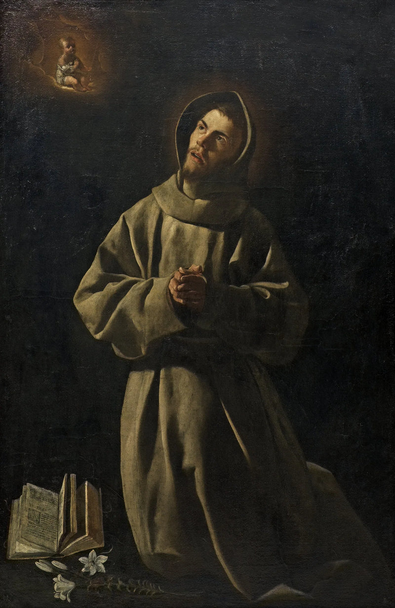 Apparizione del Bambino Gesù a Sant'Antonio di Padova - Francisco de Zurbarán