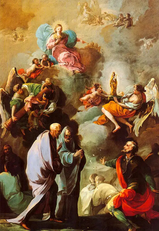 Apparizione della Vergine del Pilar a san Giacomo e ai suoi discepoli di Saragozza - Francisco de Goya