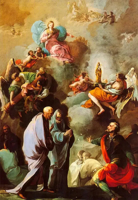 Apparizione della Vergine del Pilar a san Giacomo e ai suoi discepoli di Saragozza - Francisco de Goya
