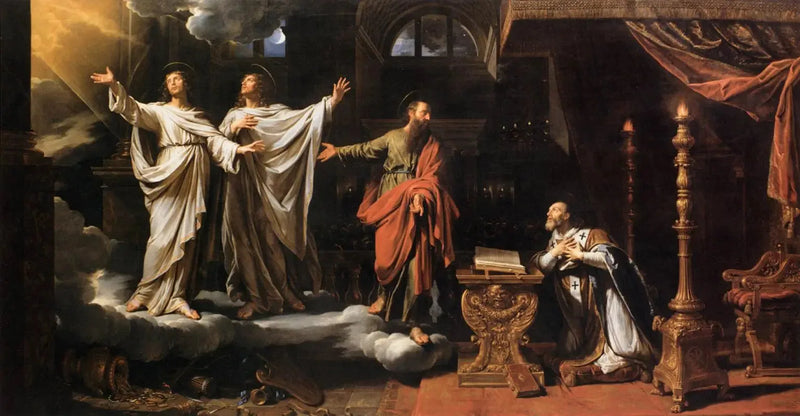 Apparizione di San Gervasio e di San Protasio a Sant'Ambrogio - Philippe de Champaigne