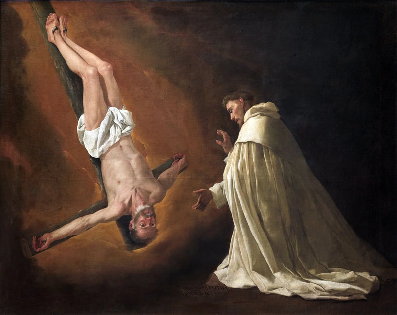 Apparizione di san Pietro a san Pietro Nolasque - Francisco de Zurbarán
