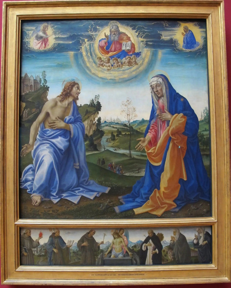 Apparizione di Cristo a Maria - Filippino Lippi