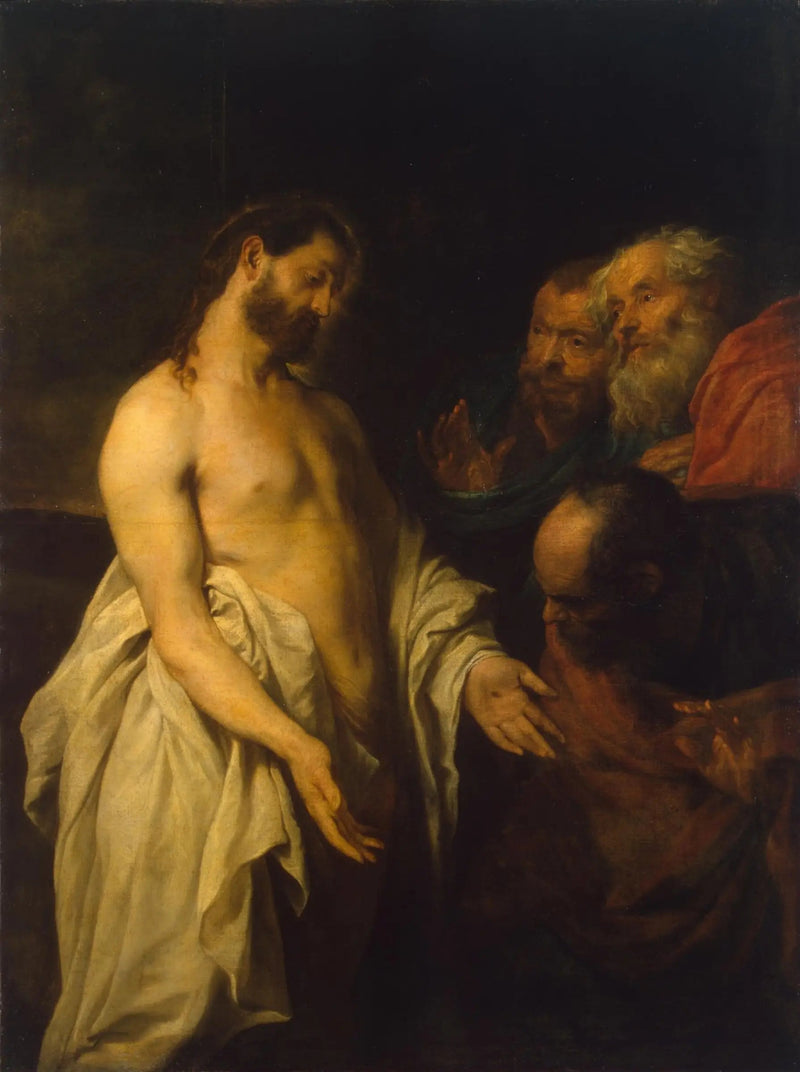 Apparizione di Cristo ai suoi discepoli - Antoine van Dyck