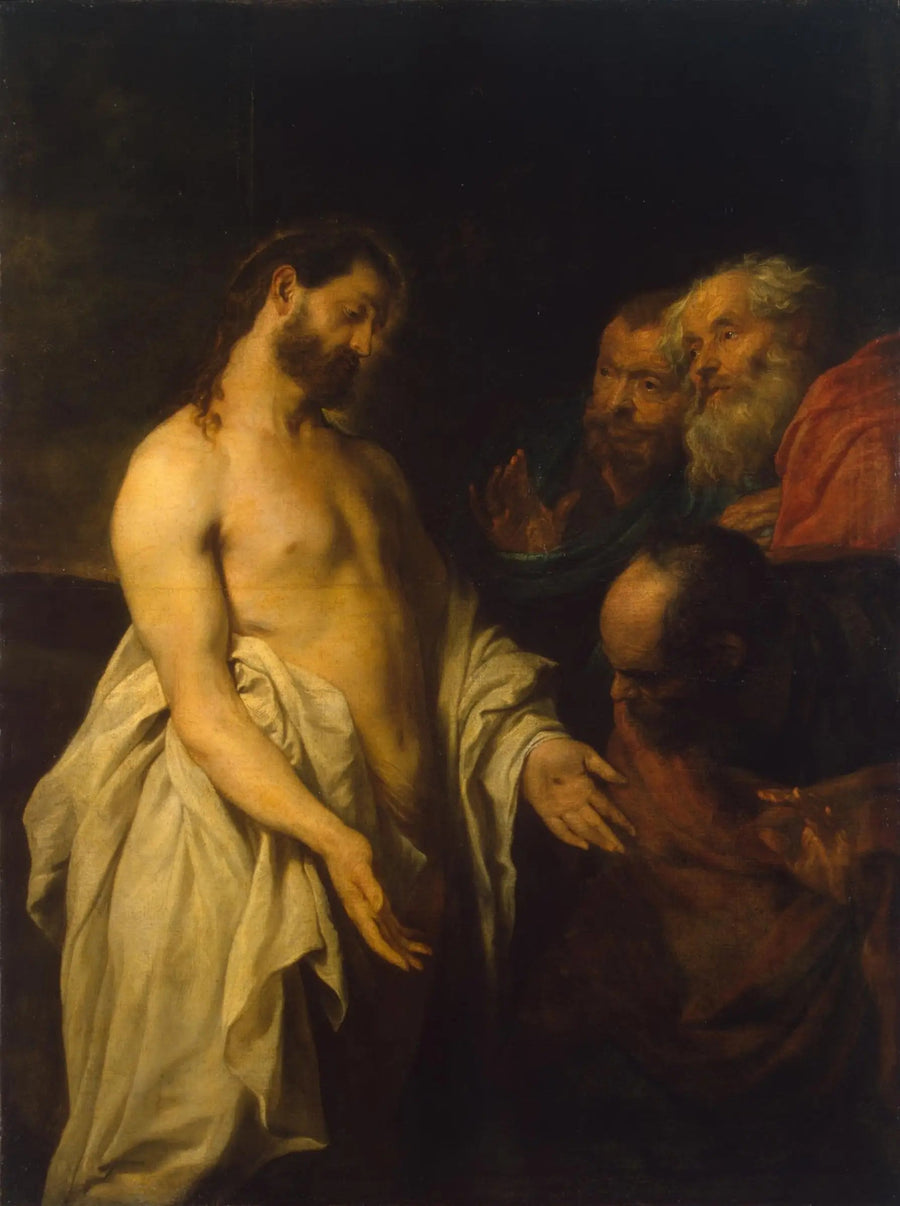 Apparizione di Cristo ai suoi discepoli - Antoine van Dyck