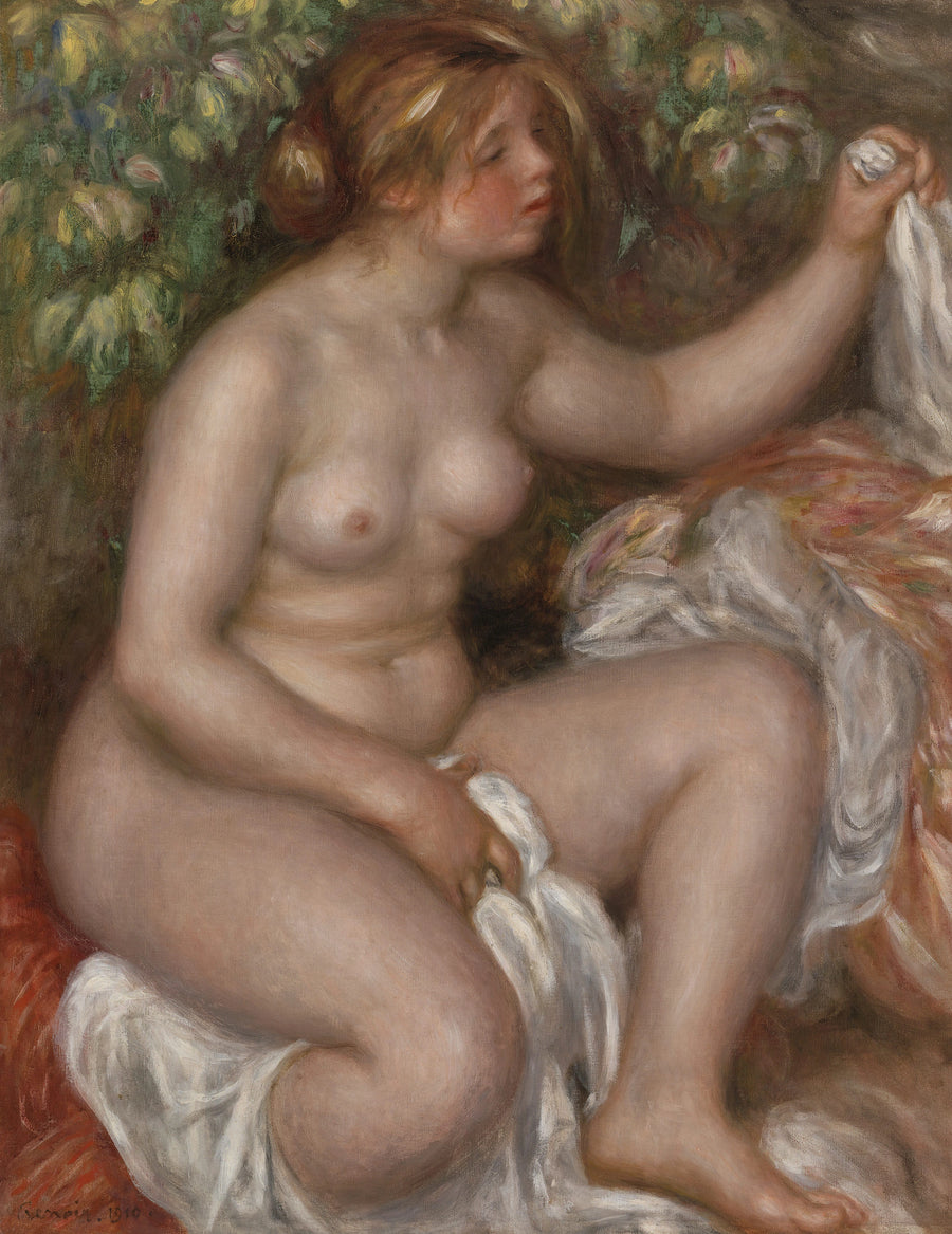 Dopo il bagno (L'uscita dal bagno) - Pierre-Auguste Renoir