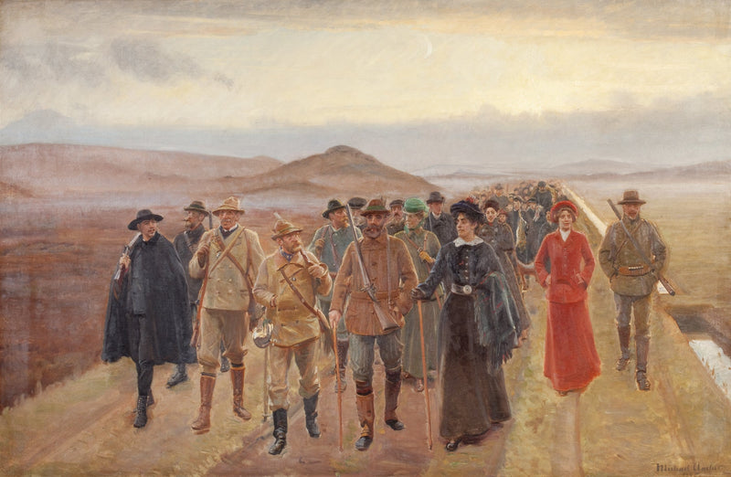 Dopo l'ultimo giro. - Michael Peter Ancher