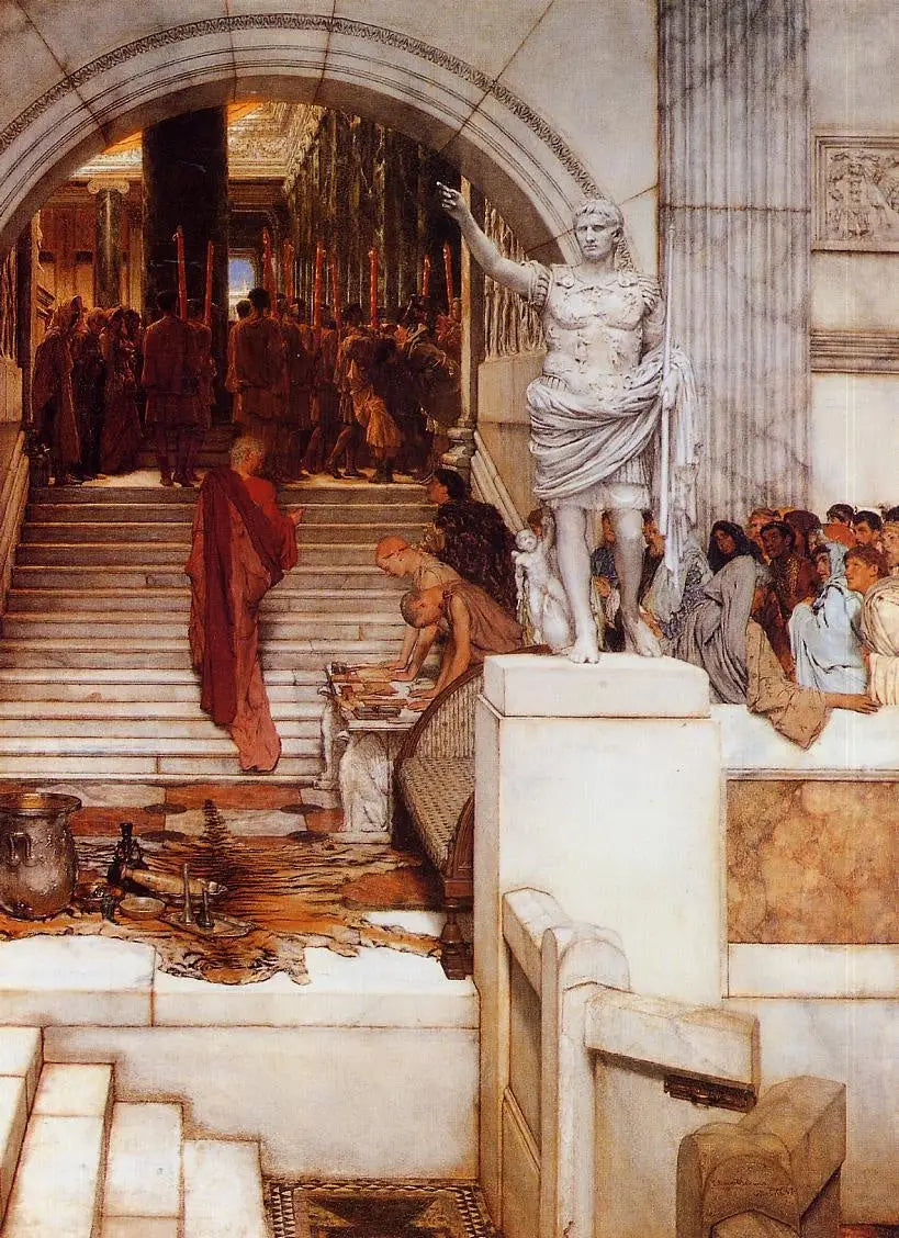 Après l’audience - Lawrence Alma-Tadema - Alpha Reproduction
