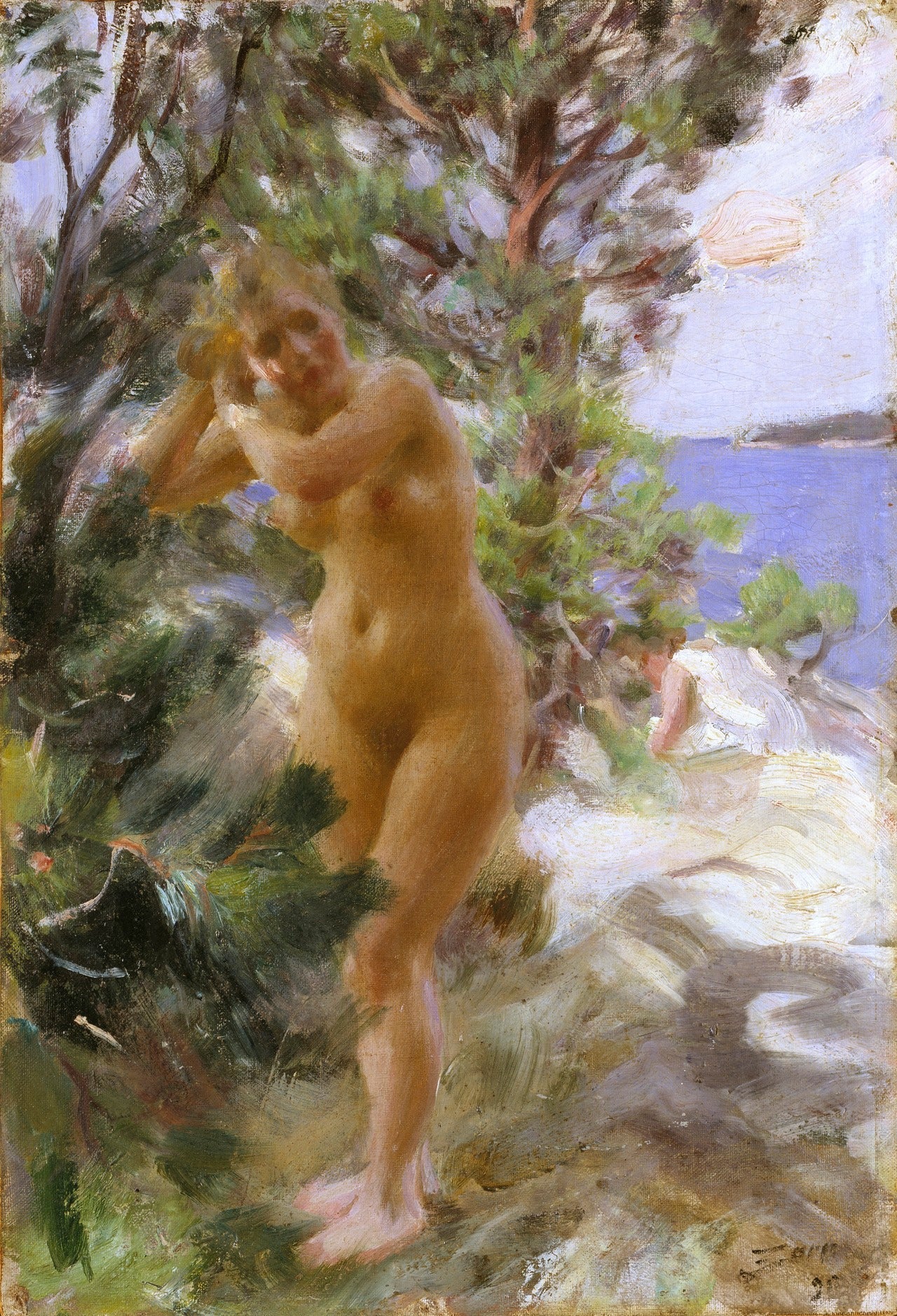 Après le bain - Anders Zorn - Alpha Reproduction