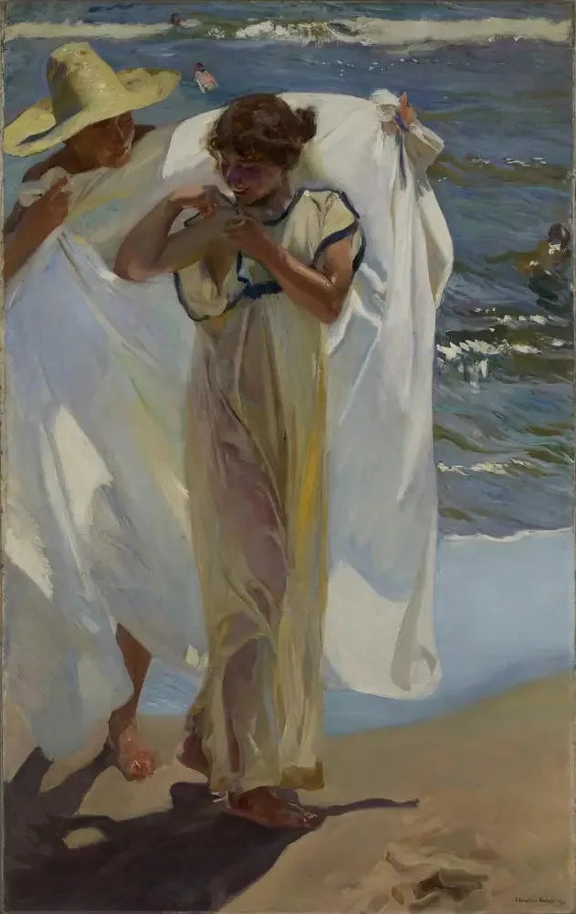 Dopo il bagno - Joaquín Sorolla