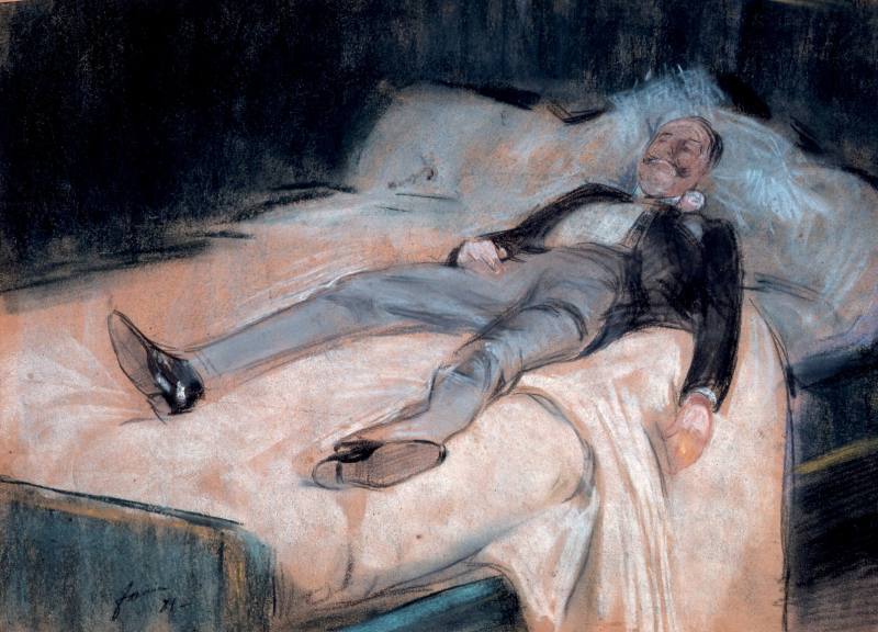 Dopo il ballo, il festaiolo - Jean-Louis Forain