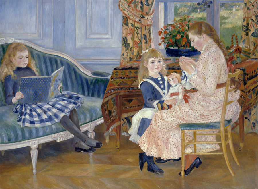 Il pomeriggio dei bambini a Wargemont - Pierre-Auguste Renoir
