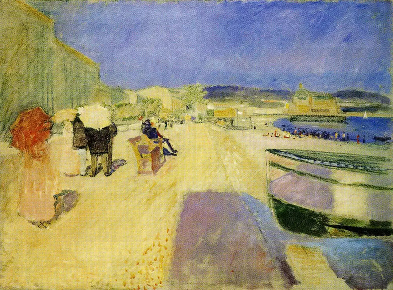 Pomeriggio sulla Promenade des Anglais - Edvard Munch