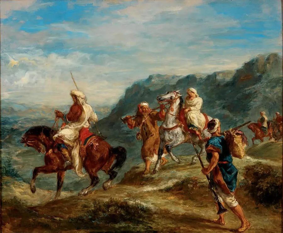 Arabi in viaggio - Eugène Delacroix