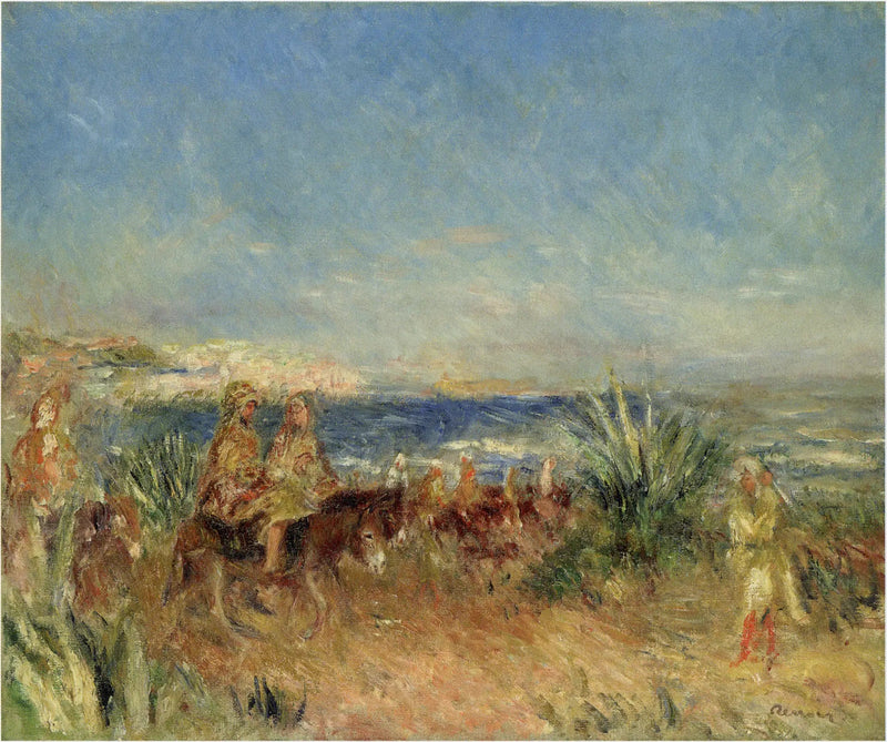 Arabi su asini - Pierre-Auguste Renoir