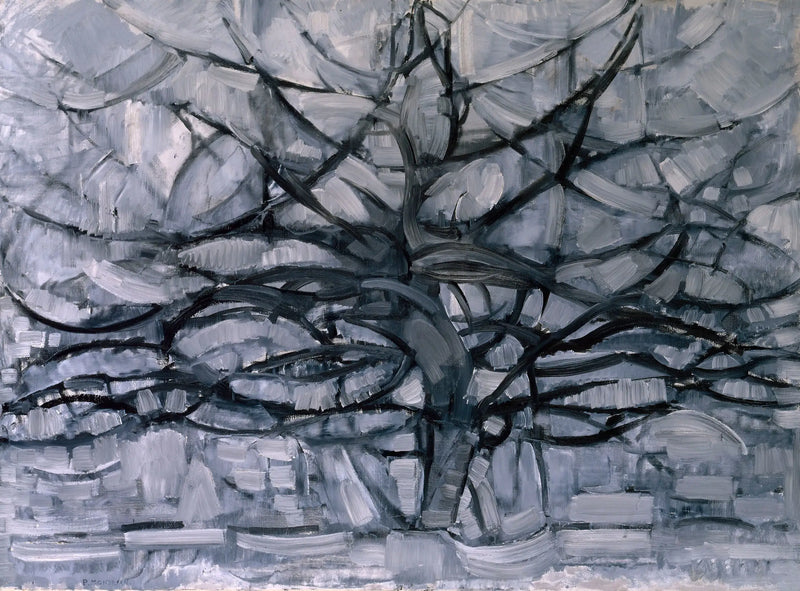Albero argentato - Piet Mondrian