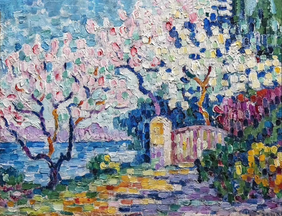 Alberi in fiore - Paul Signac