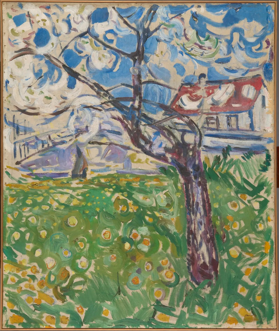 Alberi da frutto in fiore - Edvard Munch