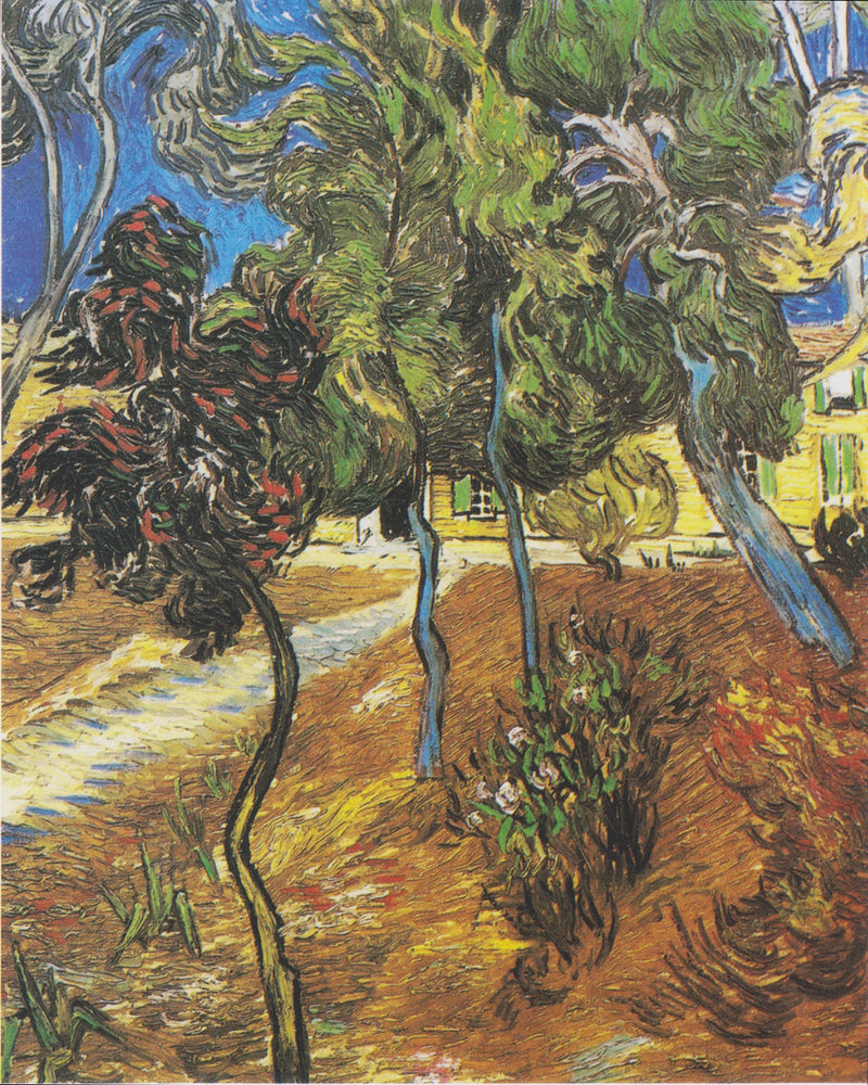 Alberi del giardino dell'ospedale Saint-Paul - Vincent van Gogh