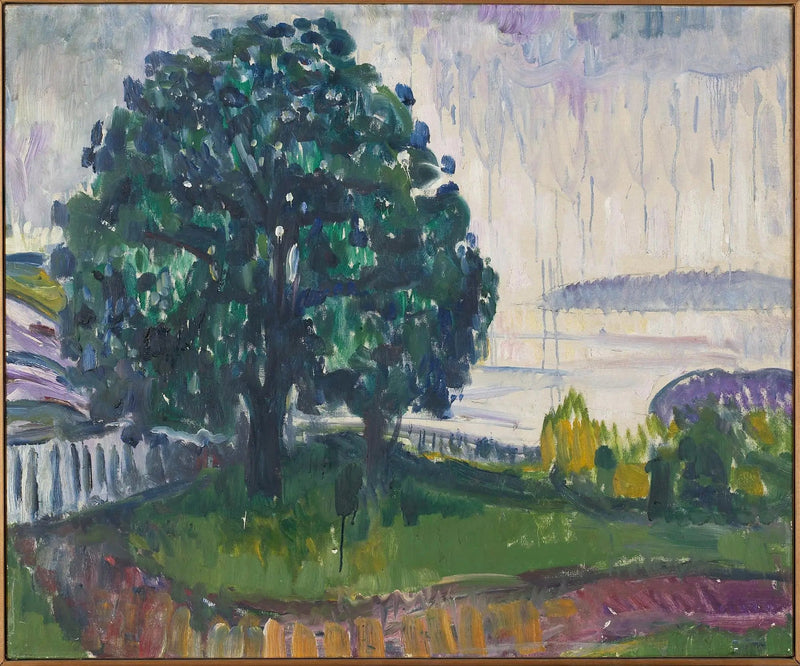 Alberi vicino al mare - Edvard Munch