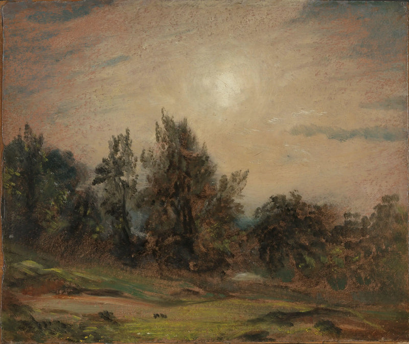Alberi su Hampstead Heath - John Constable
