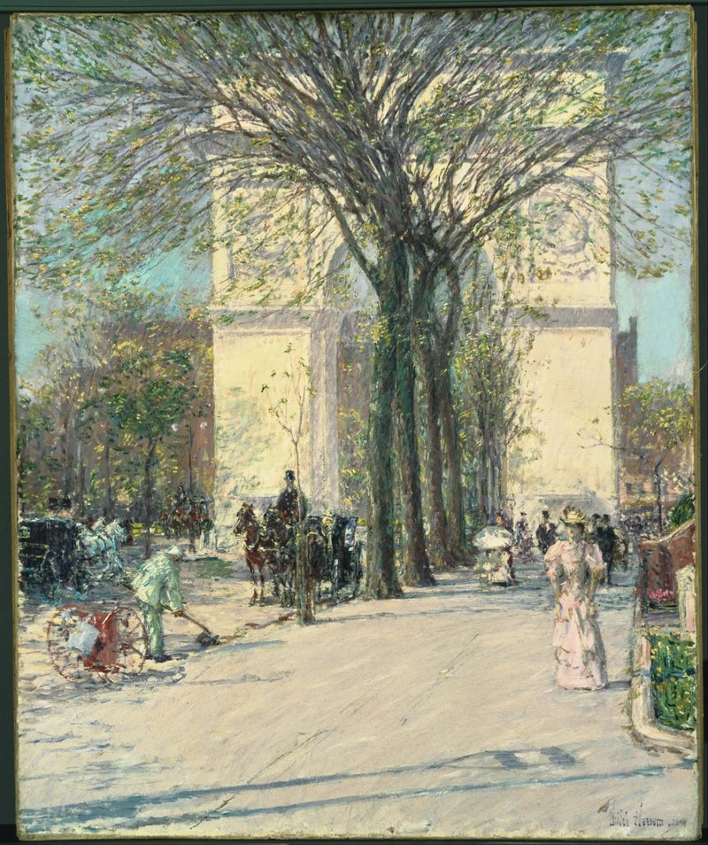 Arco di Washington, primavera