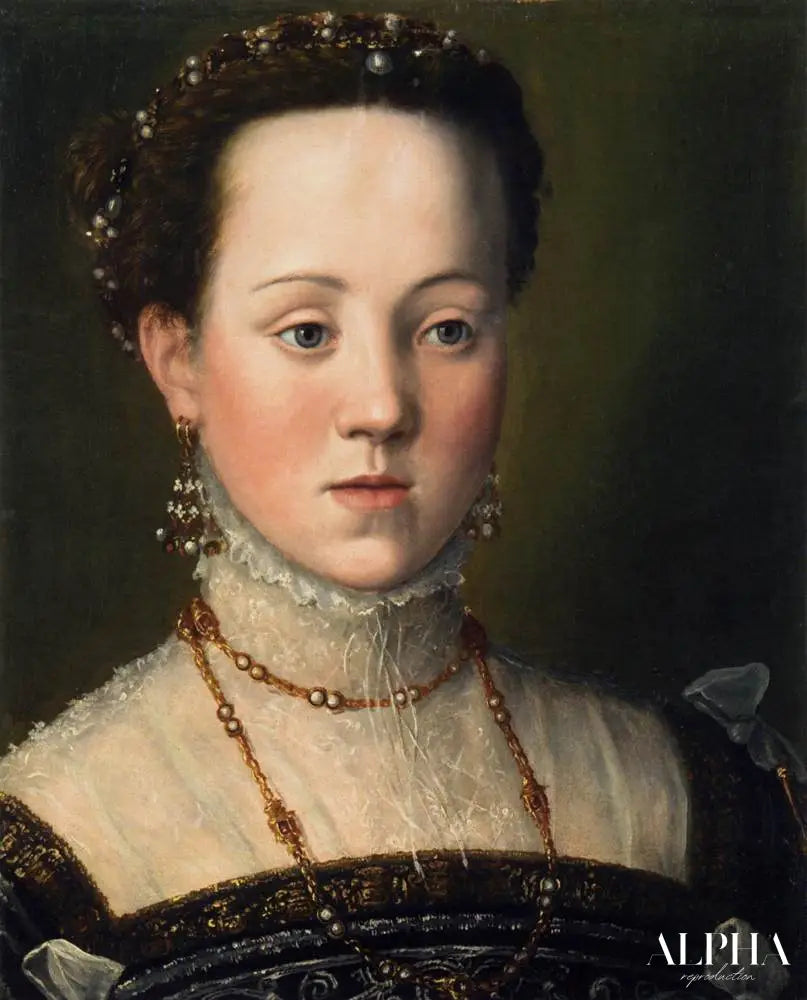 Archiduchesse Anna, fille de l'empereur Maximilien II - Arcimboldo - Reproductions de tableaux et peintures haut de gamme