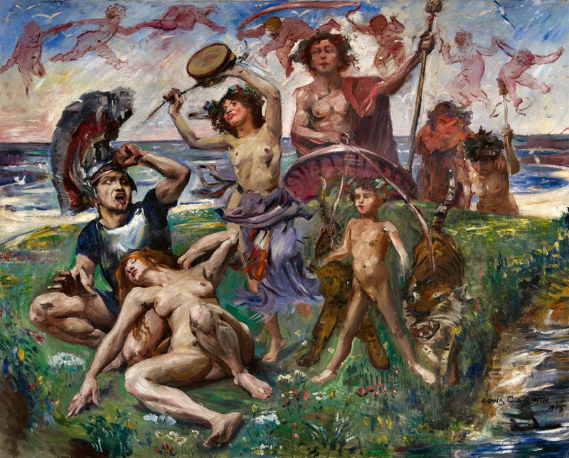 Arianna a Naxos - Lovis Corinth